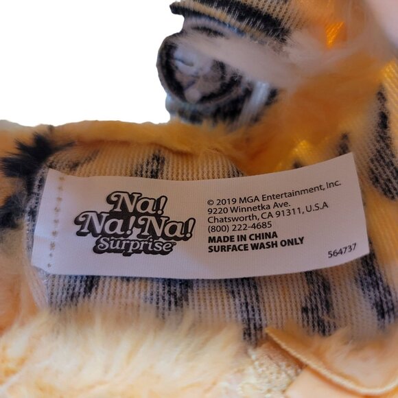Na! Na! Na! Surprise Tiger CJ Cuddles Orange Black Pouch 2019 #564737 NEW SEALED - Picture 8 of 10